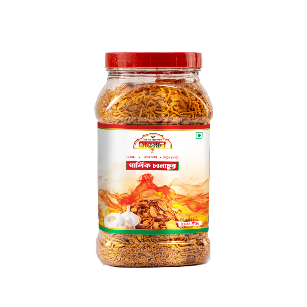 chanachoor 1080 web গার্লিক চানাচুর (Garlic Chanachur) - ৫০০ গ্রাম - Image 1